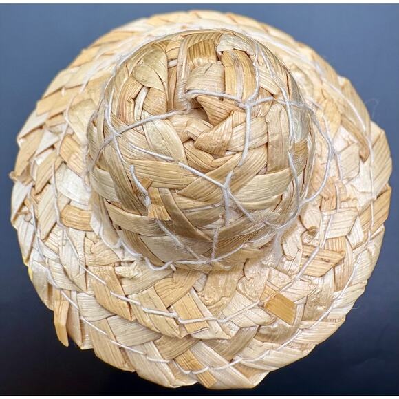 Scare Crow Shelf Sitter Egg Hand Painted Vintage - Picture 2 of 3